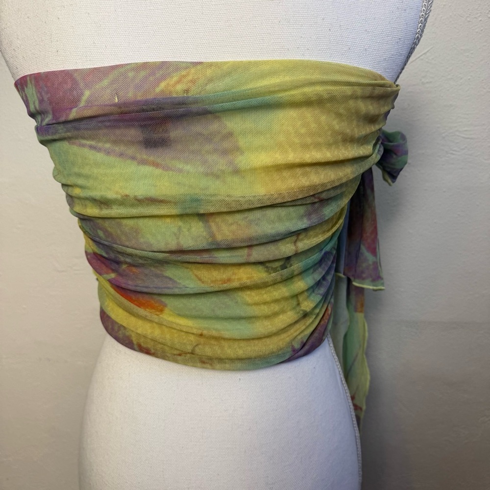 Pretty Little Thing Watercolor Tube‎ Top - Picture 6 of 8